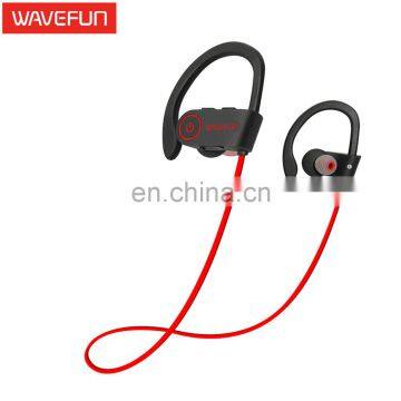 Wavefun X-Buds bluetooth headphones IPX7 waterproof wireless earbuds with bass sport CSR earphone with mic headset