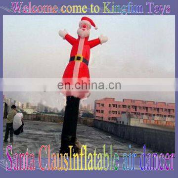 Santa Claus inflatable flying dancer for fun