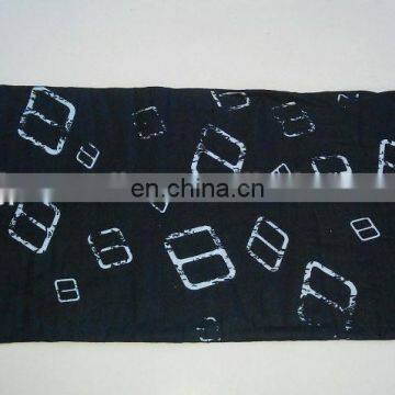 Factory professional cheap customize multifunction tube bandana with black color letter printing ,can be customized