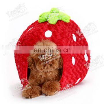 Snuggle Strawberry Dog Nest, Pet Bedding, Factory in Shenzhen, 10% Off