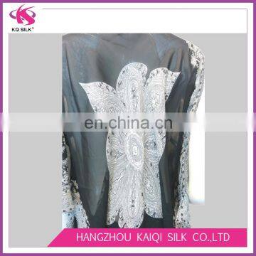 2017 Hot Sale Ladies' Fashion Silk Imitation Polyester Bordered Printed Casual Wear Sleeveless Mini Dress photo-6