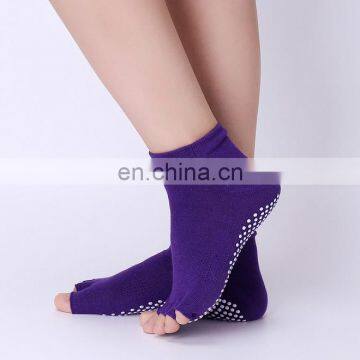 Toe Separator Socks Yoga Sports GYM Half Toe Socks#YG-09 photo-5