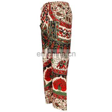 HOT SALE FASHION WOMEN COTTON PRINTED PALAZOO