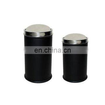 Black swing bin