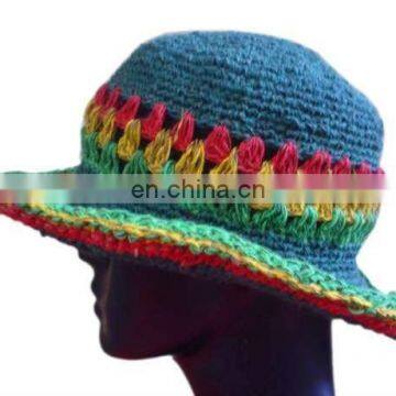 Rasta wire Brim hat