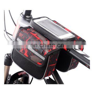 side bicycle hot pannier bike frame bag for phone