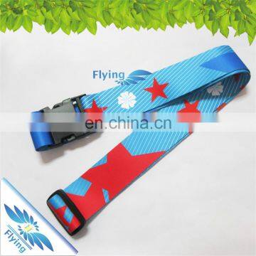 Promotional Airway Travelling Luggage Strap with Lock