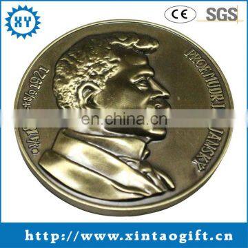 High Quality Portrait Souvenir Antique Gold Coin