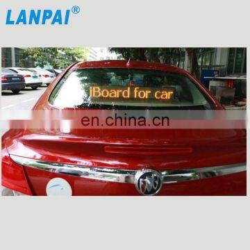 LED Moving Sign Display for Car Use/taxi ,programme Advertising Panel photo-4