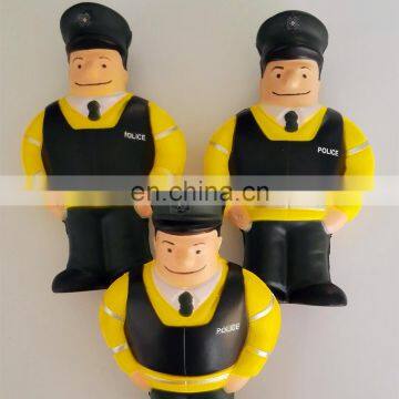 New Hot Sale High Quality PU Stress Ball Police Funny Toy/customed PU Promotional Gift photo-4