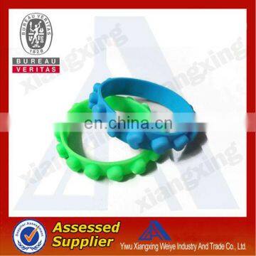 Fashion single custom original cheap silicon wristband