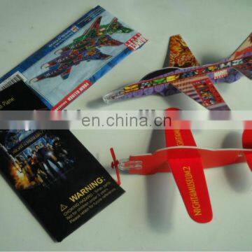 3D PUZZLE PLANE MODEL WITH PAPER ENVELOPE PACKING