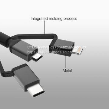 Factory Direct Sell Universal Multi-purpose USB Charging Cable photo-4