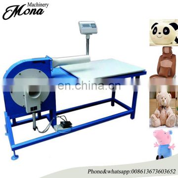 Large Productivity reasonable price Fiber Opening Pillow Filling Machine with scale table filling system