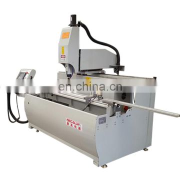 Aluminum profile 3 axis cnc control drilling milling window machine