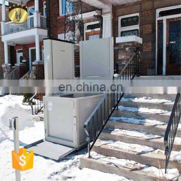 7LSJW Shandong SevenLift adjustable height wheelchair bruno elan stairlift chair lift in stair