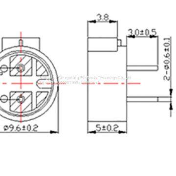 Electromagnetic Passive Buzzer Scb9630 photo-3