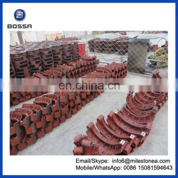 Casting Oil Brake Shoe 220mm for Japanese Truck