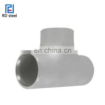 DIN ASTM AISI ss Pipe Fitting Stainless Steel 309S 310S 317L Welded Equal Tee photo-5