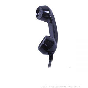 retro rugged vandalproof handset for industrial communication