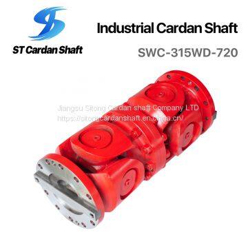 SWC-315WD-720 Unextensible Universal Joint Cardan Shaft Coupling for Heavy Industry