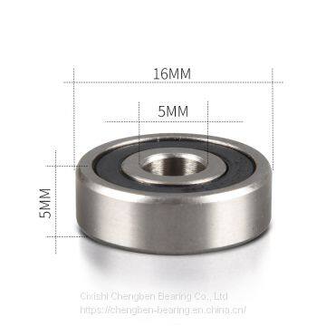 625ZZ Miniature Deep Groove Ball Bearing 5x16x5mm ABEC-3 for Home Office photo-2