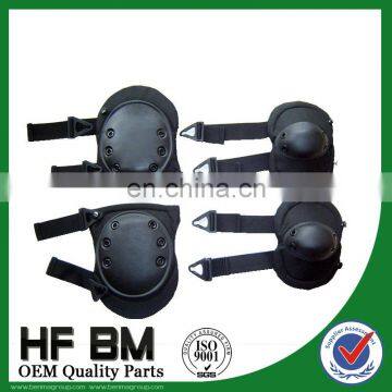 Black plastic shells Motorcycle knee Protector, motorcycle knee guard, high quality and good price