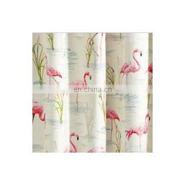 Beautiful Bird Polyester Digital Print Unicorn Shower Curtain With Wholesale Price photo-3