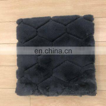 2018 hot-selling Faux Fur Quilted Rug from China