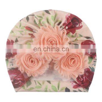 Babys Kids Bows Print Hat photo-6