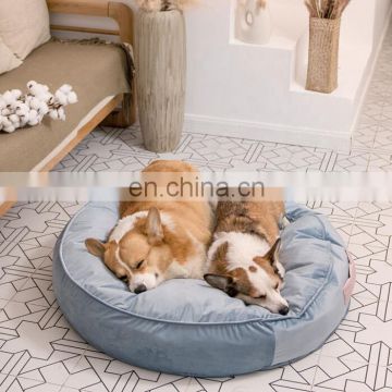 High End Pet Bed Luxury Dog bed Soft Velvet Pet Sofa with Removable Cover Available in Multiple Colors