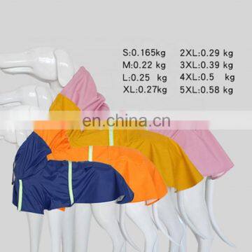 Factory Wholesales Dog Raincoat Waterproof Pet Hoodie Full Cover Reflective Pet Raincoat photo-3