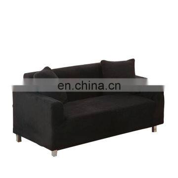 Wholesale Home Decoration Custom High Elastic Stretch Velvet Slipcover I Shape Couch Sofa Cover For Home Decor photo-2