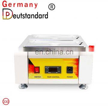 Commercial Electric Chocolate Tempering Machine Melting Machine 9L Capicty With 2 Tanks High Quality for Sale
