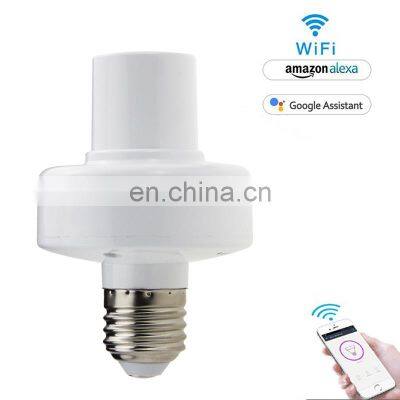 40W E27/E26 Smart Phone APP Wifi Control Smart Lamp Holder photo-2