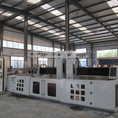 quartz stone cutting machine GSY-3015ATC cnc stone machinery router marble granite edge profiling polishing center