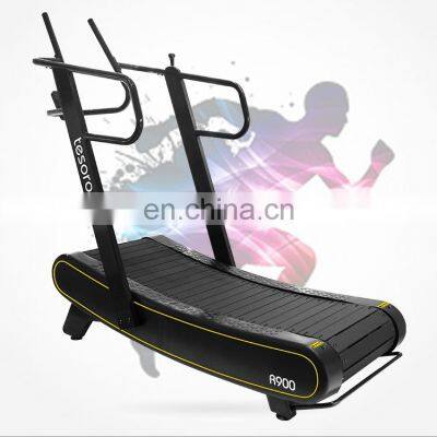 non motorized treadmill home fitness,Curved treadmill & air runner ,commercial gym equipment fitness commercial use