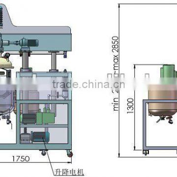 Shampoo / toothpaste blending tank