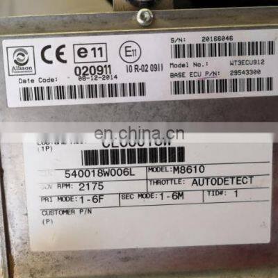 Allison 4500 RDS Transmission Control Module (TCM) Part 29543300 2953928 photo-2