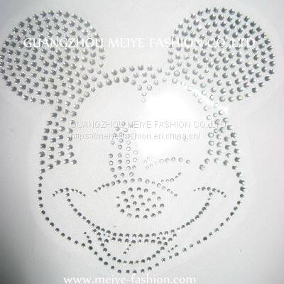 Heat transfer, Rhinestone transfer, Hot fix motif, transfer, Custom motif