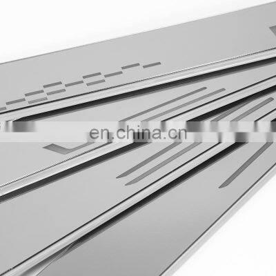 Carest LED Door Sill Plate Threshhold for INFINITI QX80 2013 - 2020 Acrylic Door Sills Scuff Plate Car Accessories