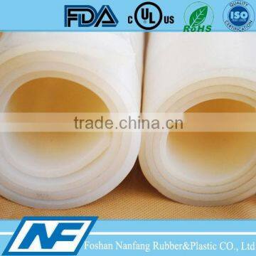 6mm transparent thin silicone rubber sheet