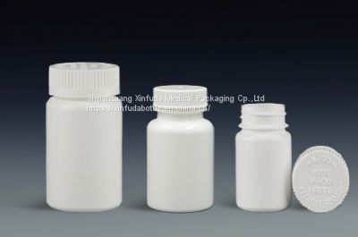 Child Proof medicine white Bottle manufacturer 45ml 60ml 100ml 150ml