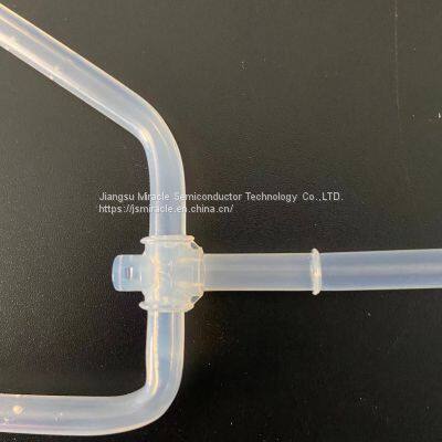 Customized Connection Tube PFA Fitting PFA Weld Tubing 1/4