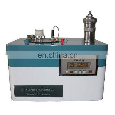 TP-1A ASTM D240 laboratory coal bomb calorimeter Heat of Combustion of Liquid Hydrocarbon Fuels by Bomb Calorimeter