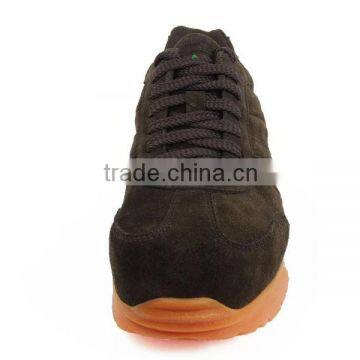 Suede Leather Anti Shock Casual Style Women Safety Shoe photo-3