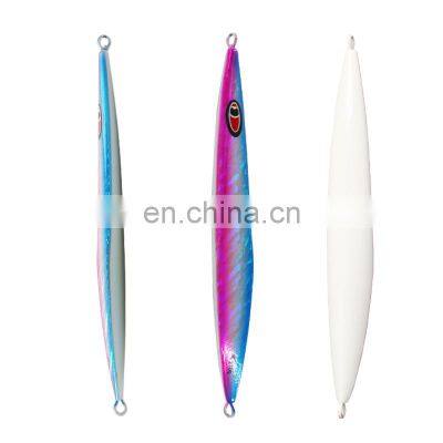 High quality 270g/350g/450g metal jigs slow pitch jigging lure vertical jig fishing lures