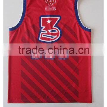 100% polyester custom design basketball jerseys