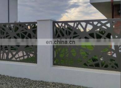 American Residential Garden Fencing Trellis Wrought Iron Metal Main Gates Fencing Extensions Optional Designs