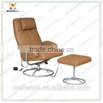 WorkWell hot sell reclining outdoor swing chair with ottoman kw-R59